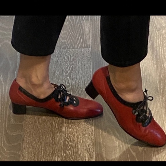 Vintage CORALIE PARIS Lace Up Shoes - Picture 3 of 12